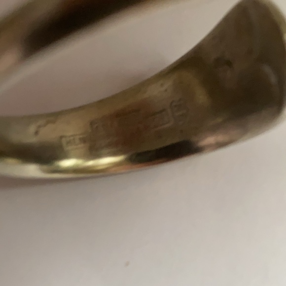 2 pieces of silver plate. Small child’s spoon. And flat server. - Picture 5 of 6